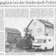Zeitungsausschnitt zum 25. Jahrestag / Text: Matthias Kuld       Bild: Krawutschke